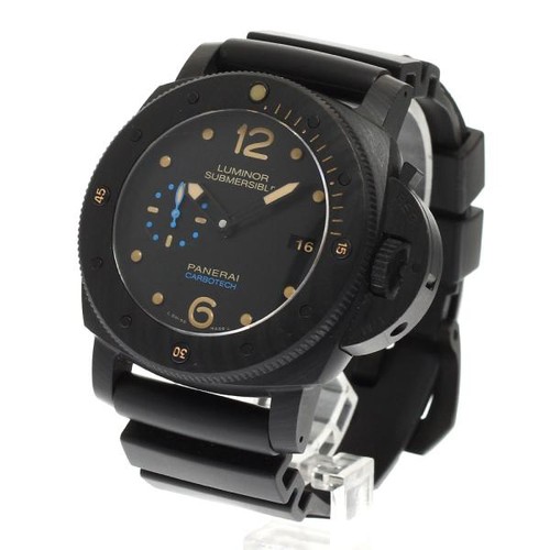 OFFICINE PANERAI LUMINOR SUBMERSIBLE 1950 CARBOTECH 3 DAYS PAM...
