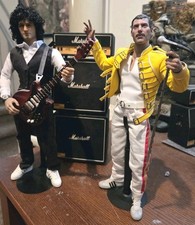 1/6 Custom Queen Freddie Mercury And Brian May Action Figures