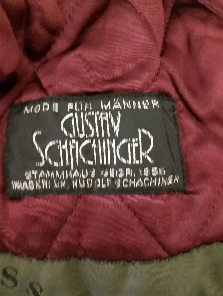 Trench coat vintage Hugo Boss unisex beige – con interno trapuntato - Imagen 4 de 4