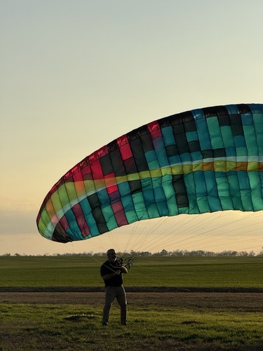 BGD ICON paramotor wing, 20 meter ,less than 10 hours