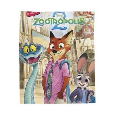 Zootopia Judy Hopps & Nick Wilde I Have To Hug Fleece Blanket V2