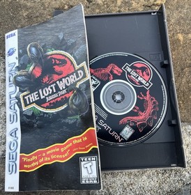 The Lost World: Jurassic Park (Sega Saturn, 1997) Authentic & Complete!