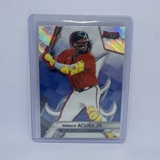 2025 Bowman's Best Ronald Acuna Jr. Wave Refractor #13 Braves