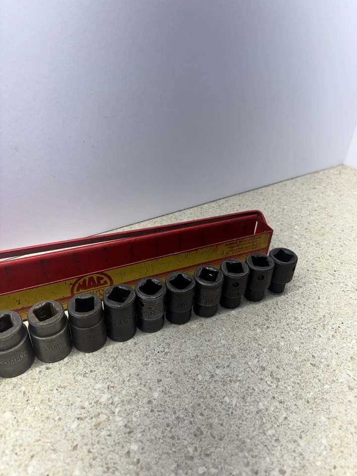 Mac Tools 1/2 drive shallow metric impact set - Image 4 of 4
