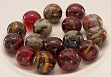16 D.A.S 2014 Christmas Marbles, Mint/Mint-