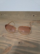 Vtg Bausch Lomb Style 1/L9878 Frame Italy With Case, Mid Century SunGlasses