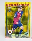 Unai Hernandez 2024-25 Topps Chrome UCC Gold Lava Refractor 03/50 RC #52