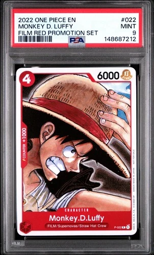 Monkey D Luffy 2022 Monkey D Luffy #22 Red