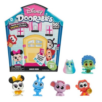 Disney Doorables Multi Peek Series 9, Collectible 1.5 inches, Multicolor
