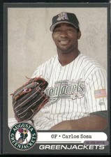 Carlos Sosa 2005 Augusts Green Jackets Team Set Card