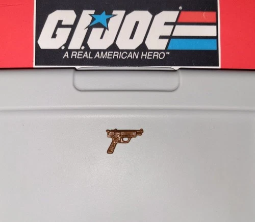 GI Joe Dusty 1991 Pistol Gun Weapon Accessory Original 90's Hasbro Unbroken