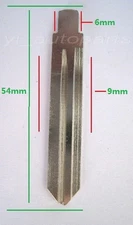 Uncut Key Blank Remote Blade Replacement For Nissan Infiniti MAXIMAN Senta SPEC