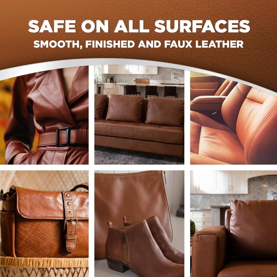 Weiman Leather Cleaner and Conditioner for Furniture 12 Ounce 2