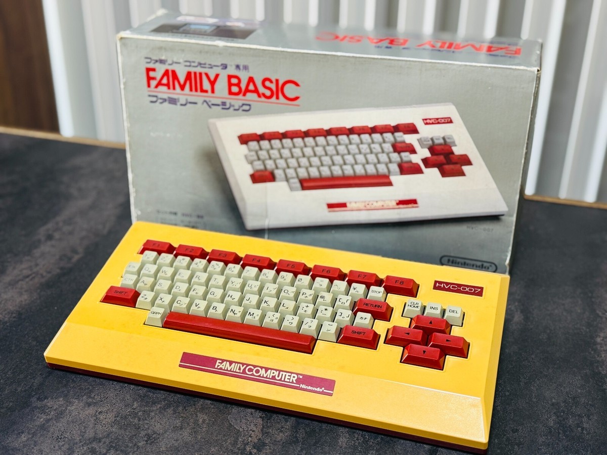 ファミコンキーボード HVC-007 2個セット/動作未確認 ジャンク/任天堂 ファミコンキーボード HVC-007 2個セット/動作未確認 ジャンク