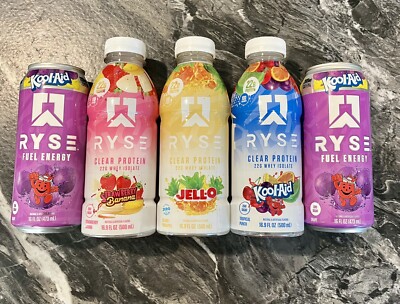 RYSE Fuel Grape Kool Aid Energy Drink & Clear Protein Sampler