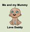 miniature 4  - Baby Body Suit Vest grow Funny Me and My Mummy Love Daddy Boys and Girls Gift