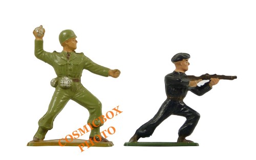 lot figurines MILITAIRES musiciens STARLUX légionnaires béret rouge soldat marin - Picture 2 of 5