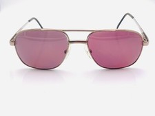 Vintage US7706 Silver Gray Pure Titanium Pilot Sunglasses FRAMES ONLY