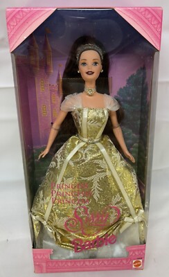 NRFB Vintage 1997 Princess Sissy Barbie 18458 Golden Dreams