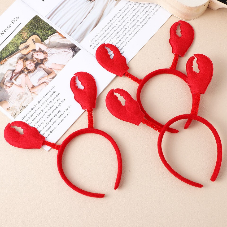 6 Pcs Lobster Party Costume Favor Fun Headband Delicate Headbands eBay