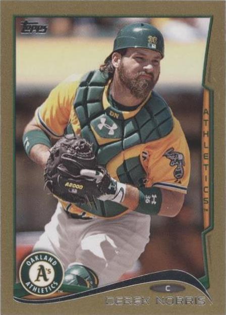 2014 Topps Mini - Derek Norris #346 Gold /63 for sale online | eBay