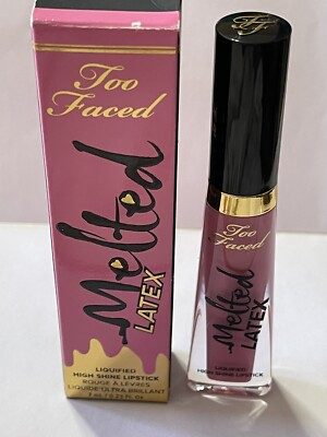 Too Faced Melted Latex Liquified High Shine Lipstick.  Safe Word  *Discontinued*