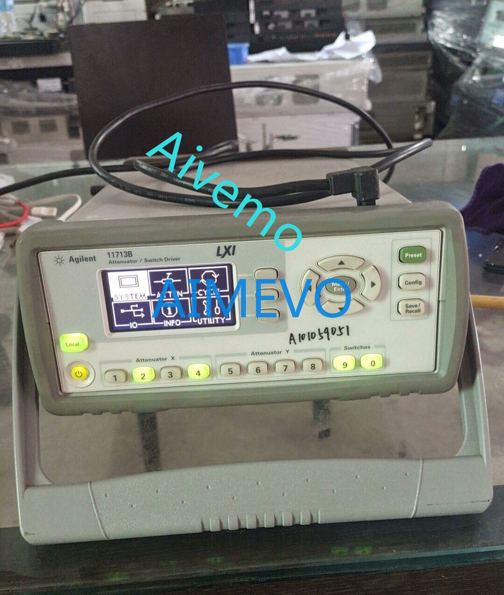 Agilent 11713B Attenuator / Switch Driver | eBay Agilent 11713B Attenuator / Switch Driver | eBay