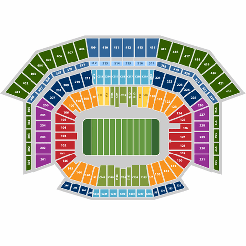 TWO (2) Personal Seat Licenses PSLs for San Francisco 49ers - SEC 402 ROW 19 - Picture 3 of 5