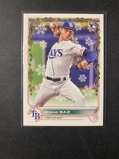 2022 Topps Holiday Shane Baz RC #HW41 Rays