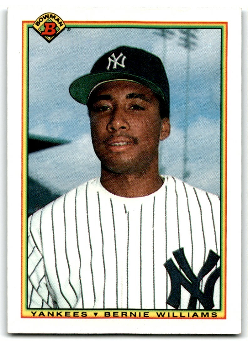 1990 BOWMAN BERNIE WILLIAMS RC NEW YORK YANKEES #439