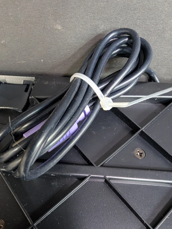 Compaq 5137 Wired PS2 Black & Gray Keyboard OEM Vintage 5188-0989 - Image 4 of 4