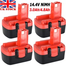 1-4X For Bosch 14.4V Battery 4.8AH BAT140 BAT038 BAT040 2607335533 PSR1440 Ni-MH