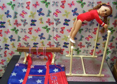 american girl gymnastic bar