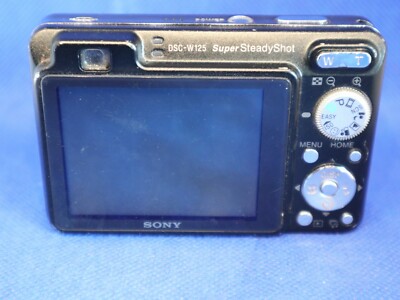 Câmera Sony Dsc-w125 7.2 Mp (manutenção / Retirada De Peças