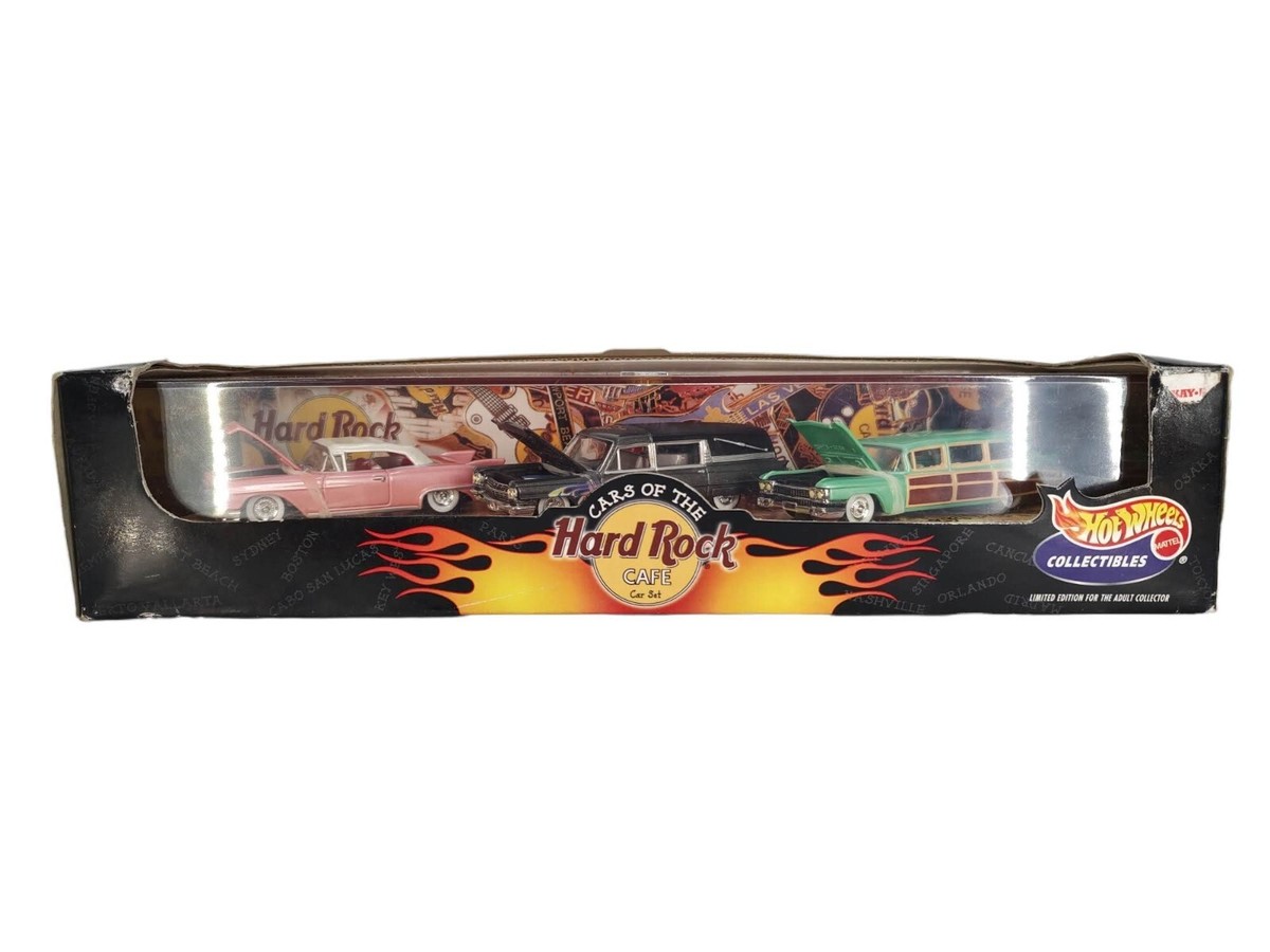 New Hot Wheels Cars Of The Hard Rock Cafe Cool Series 1, Cadillacs