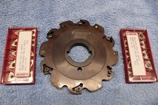 Avantec 125mm Indexable side & face cutter  125 x 10 x 32 + 20 inserts TNAW 16s