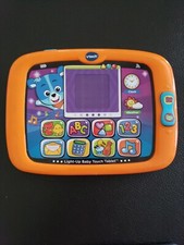 VTech Light-Up Baby Touch Tablet 1514 educational electronic toy-tested/works