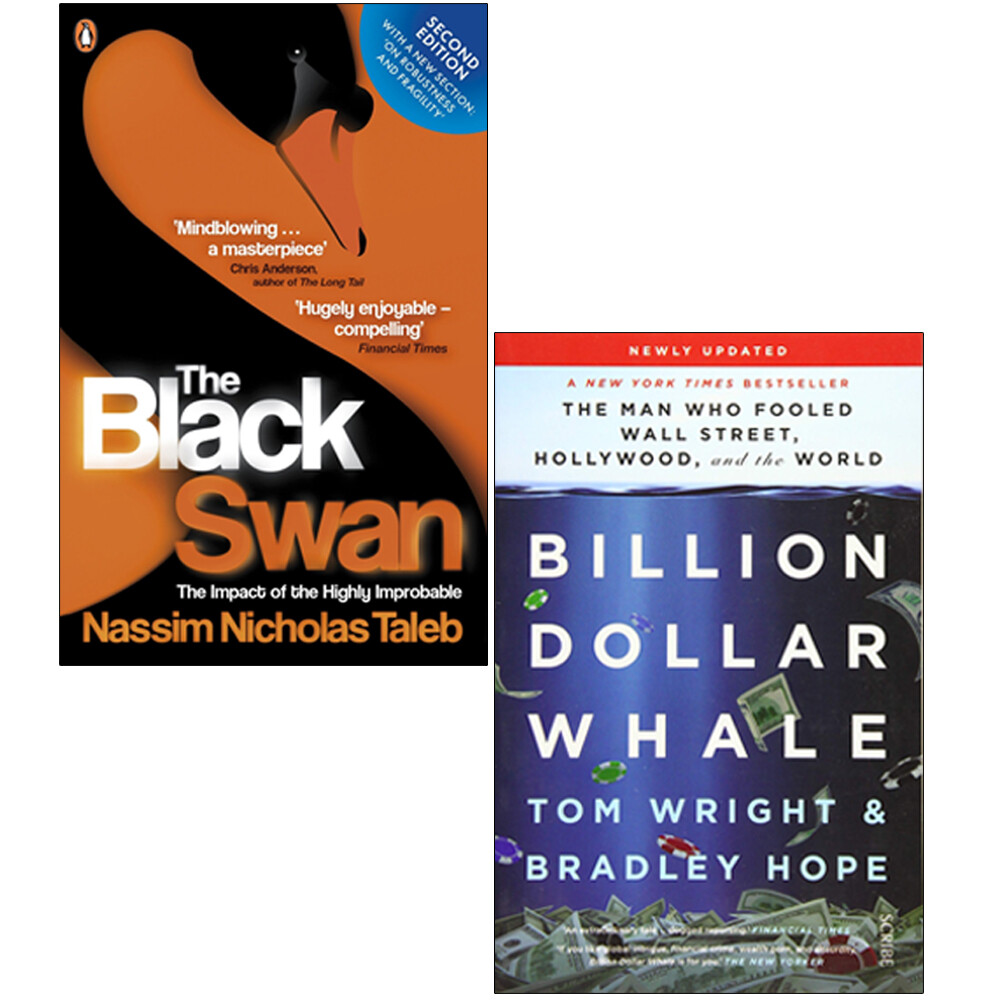 The Black Swan, Billion Dollar Whale 2 Books Collection Set Paperback NEW