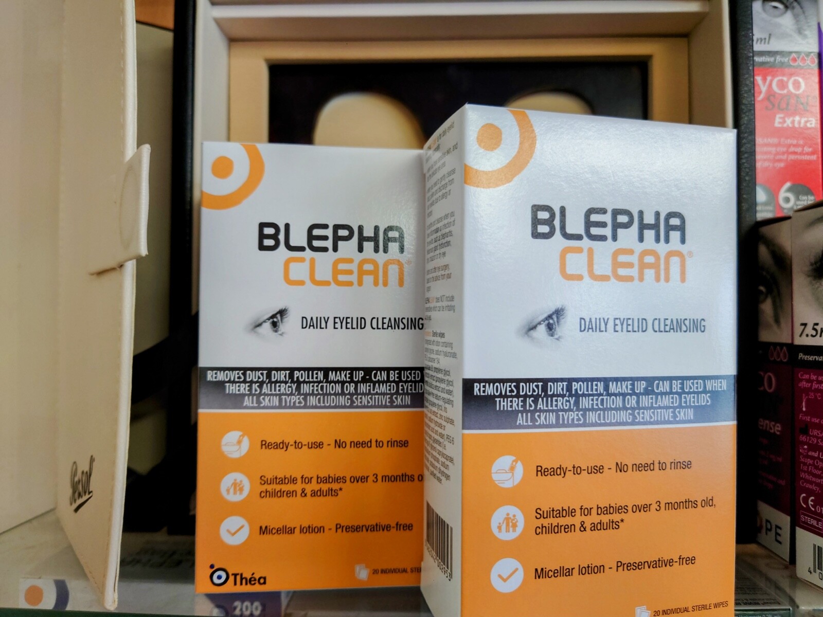 Discount Blephaclean 80 Wipes PF eyelid dry eye blepharitis treatment - Image 21
