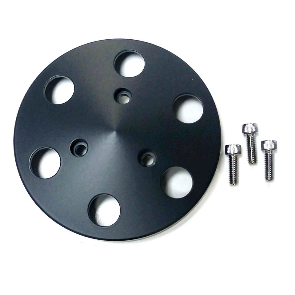 Black Aluminum Sanden 508 Style A/C Air Compressor Clutch Cover ...