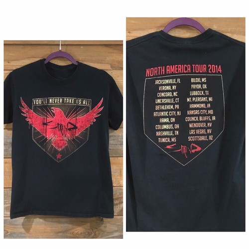 2 Sides Accept Krokus Band in Concert Tour Black Shirt Unisex S-5XL