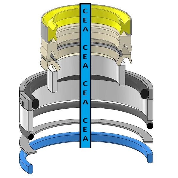 2297173 Tilt Cylinder Seal Kit Fits Caterpillar 1518206K 950G