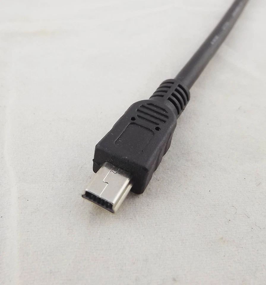 Micro 5 Pin USB B Male To Mini 5 Pin USB Male Data Adapter Converter Cord Cable - Image 3 of 4