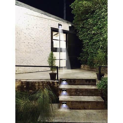 2-in-1 Bug Zapper + Motion LED Light Easy Assembly Motion Activated