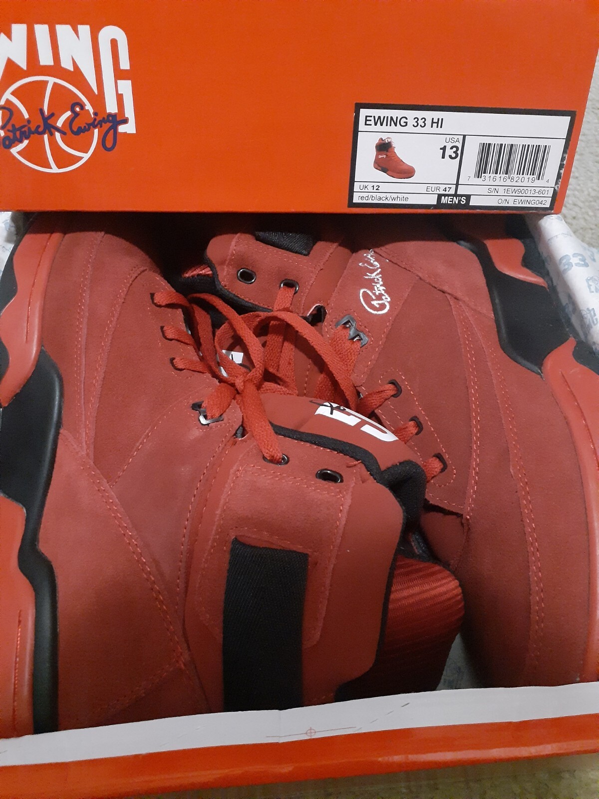 Patrick Ewing 33 High Shoes - image 2