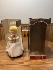 Vintage LARGE 12" Musical Rotating Angel J.C. Penney's Christmas Decor Penney's