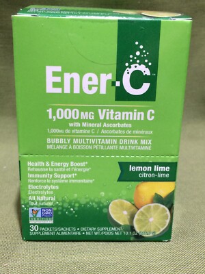 Ener-C Vitamin Lemon Lime Multivitamin Drink Mix, 30 Counts