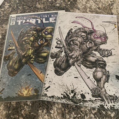 Teenage Mutant Ninja Turtles #111 Trade And Virgin Evolve RE Variants TMNT
