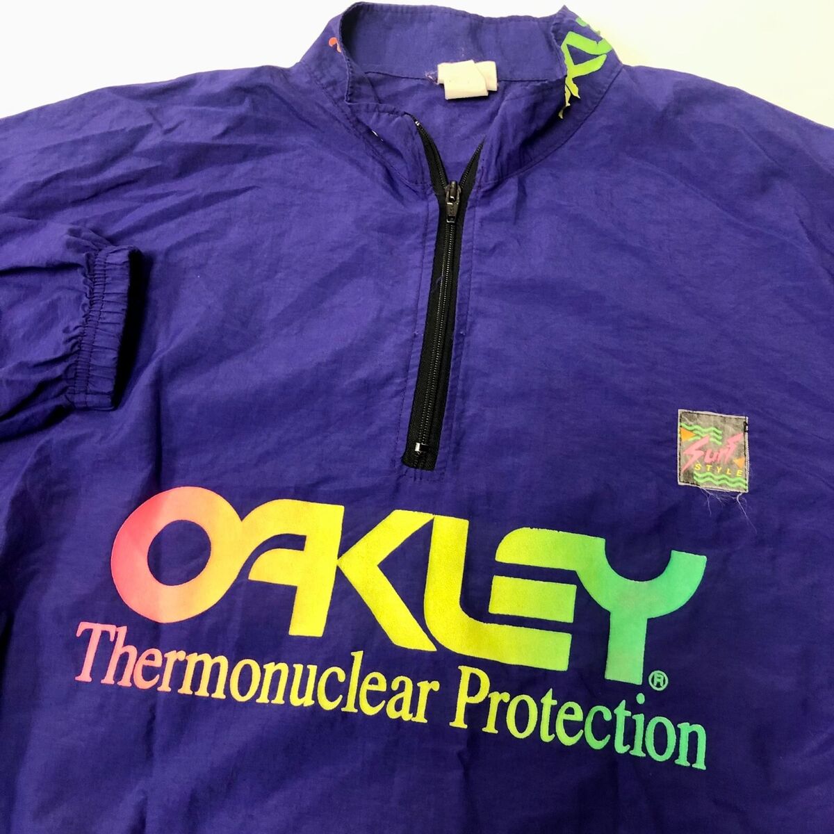 Vtg 90's Surf Style Purple NEON OAKLEY Thermonuclear Vtg 90's Surf Style Purple NEON OAKLEY Thermonuclear