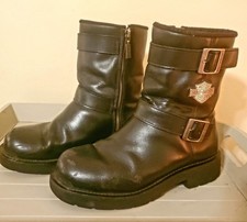 Harley Davidson Mens Boots Sz8 Vintage